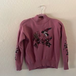 Humming bird Turtle neck
